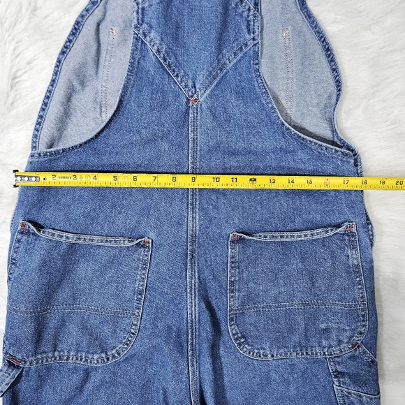 Y2K DICKIES Women's Blue Denim Overalls - Picture 8 of 9